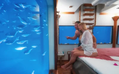 Spend a night in an underwater bedroom at Manta Resort, Pemba island in Tanzania!