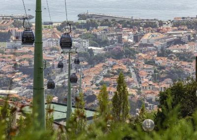 Funicular railway in Funchal, Madeira