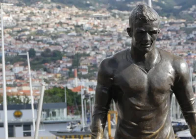 Statue of Cristiano Ronaldo
