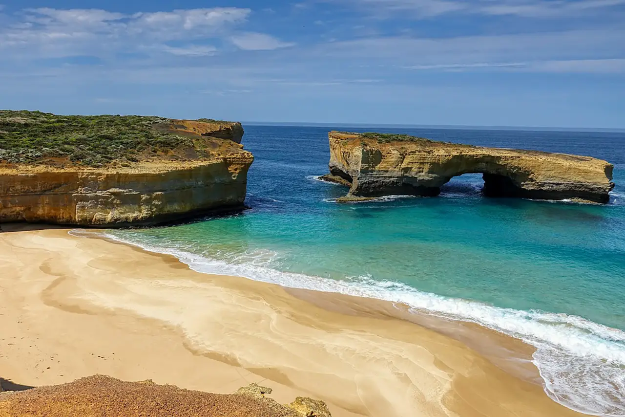 Port Campbell National Park is one of the Great Ocean Road's greatest attractions with the amazing rock formations.