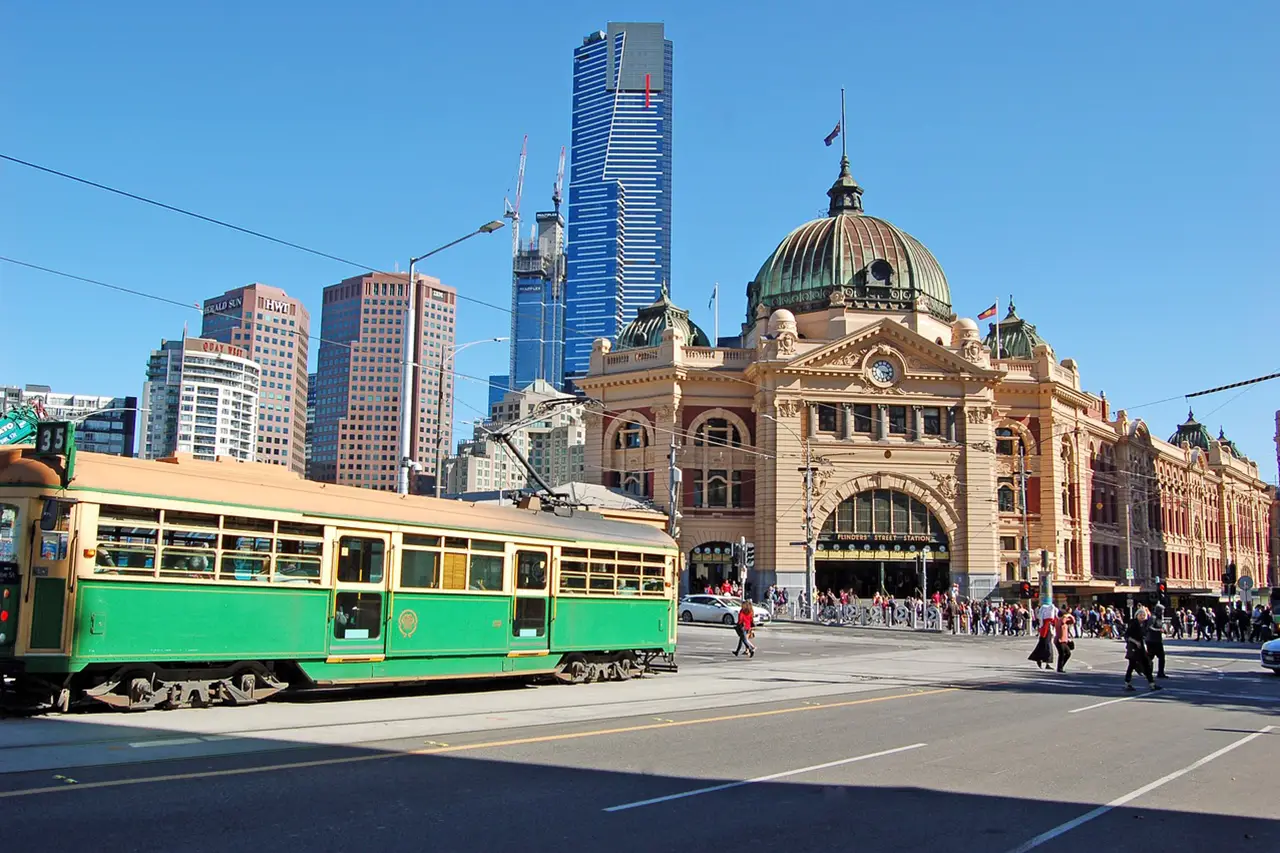 Melbourne City Flinders Street Station